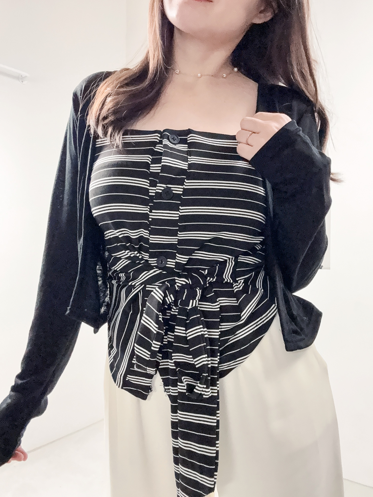衣櫃門面超顯瘦♡兩件套