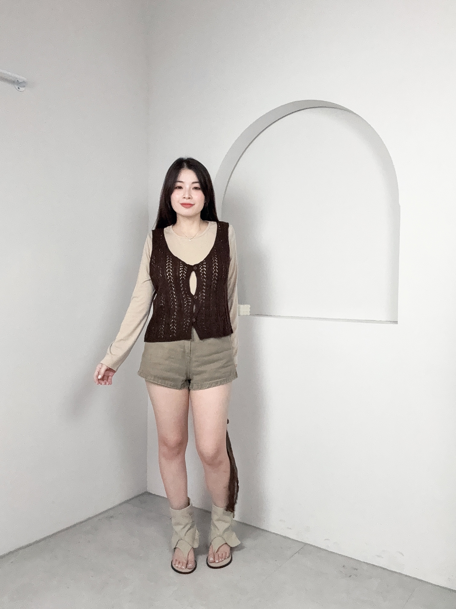 秋日氛圍三件式上衣