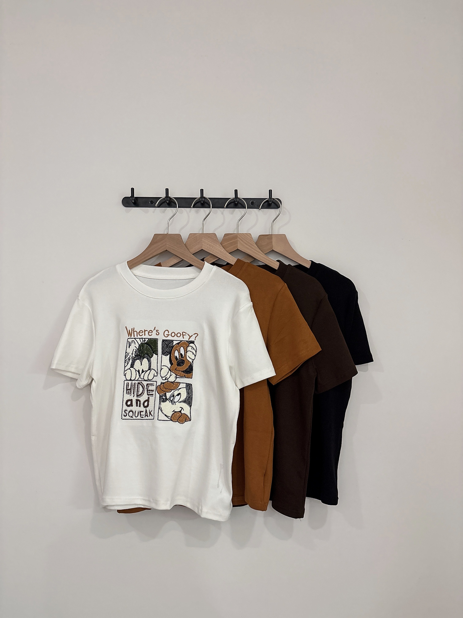 米奇刺繡圖騰T