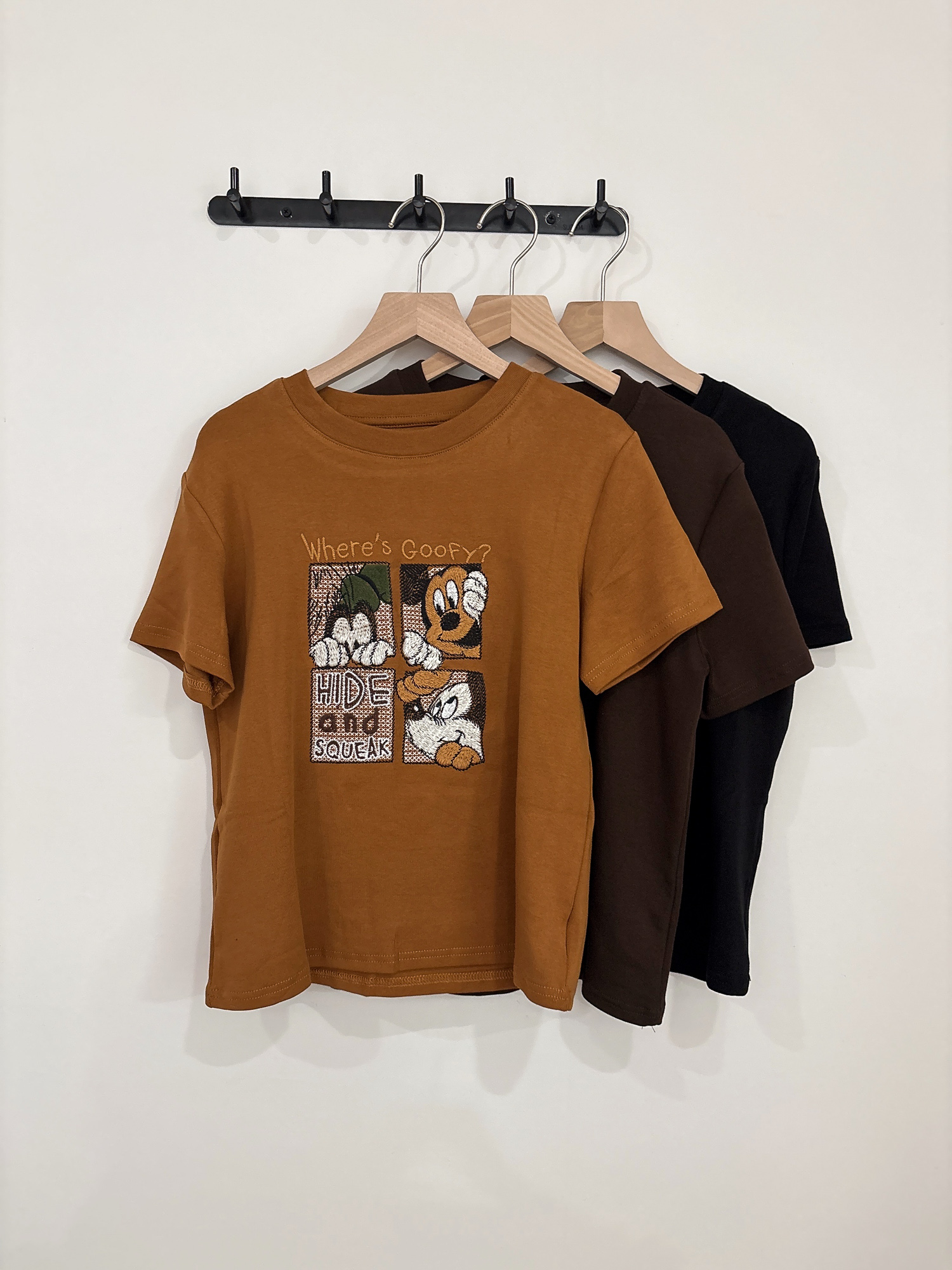 米奇刺繡圖騰T